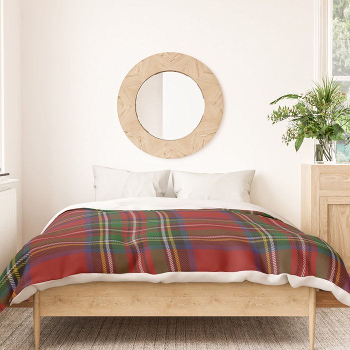 Royal Stewart Tartan Clan Duvet Cover Gallery Image 3