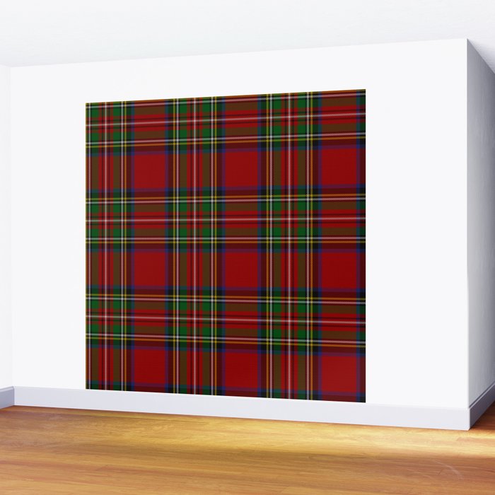 Royal Stewart Tartan Clan Wall Mural Gallery Image 2