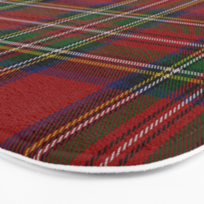 Royal Stewart Tartan Clan Bath Mat Gallery Image 3