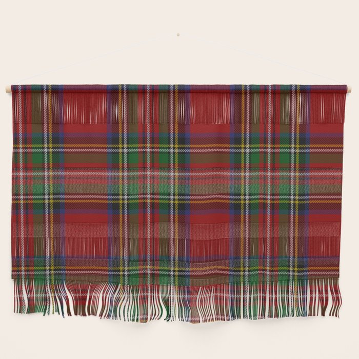 Royal Stewart Tartan Clan Wall Hanging Gallery Image 1