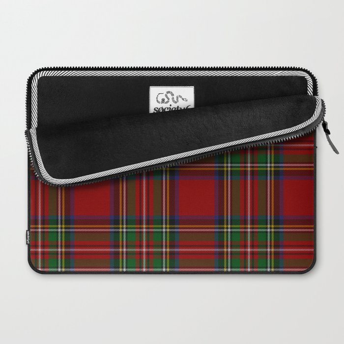 Royal Stewart Tartan Clan Laptop Sleeve Gallery Image 2