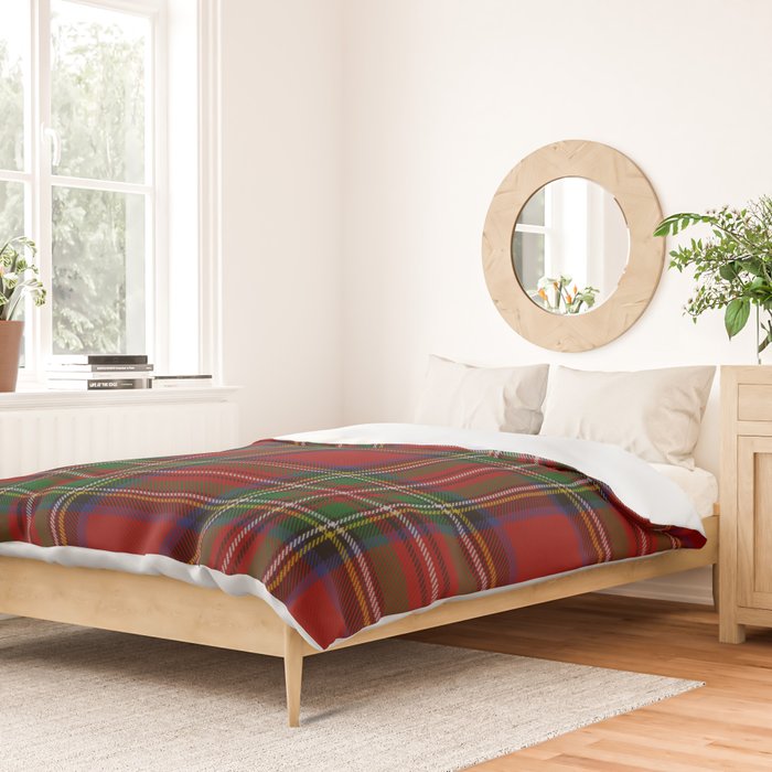 Royal Stewart Tartan Clan Duvet Cover Gallery Image 2