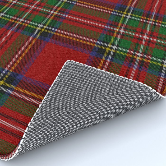 Royal Stewart Tartan Clan Rug Gallery Image 4