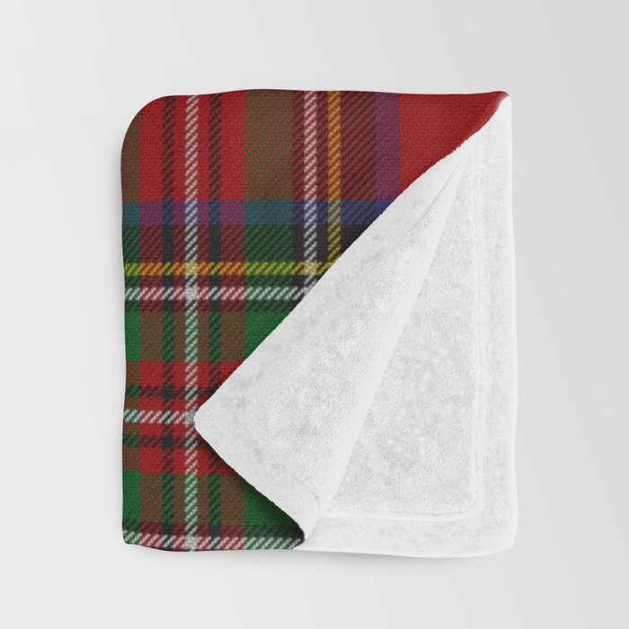Royal Stewart Tartan Clan Throw Blanket Gallery Image 3