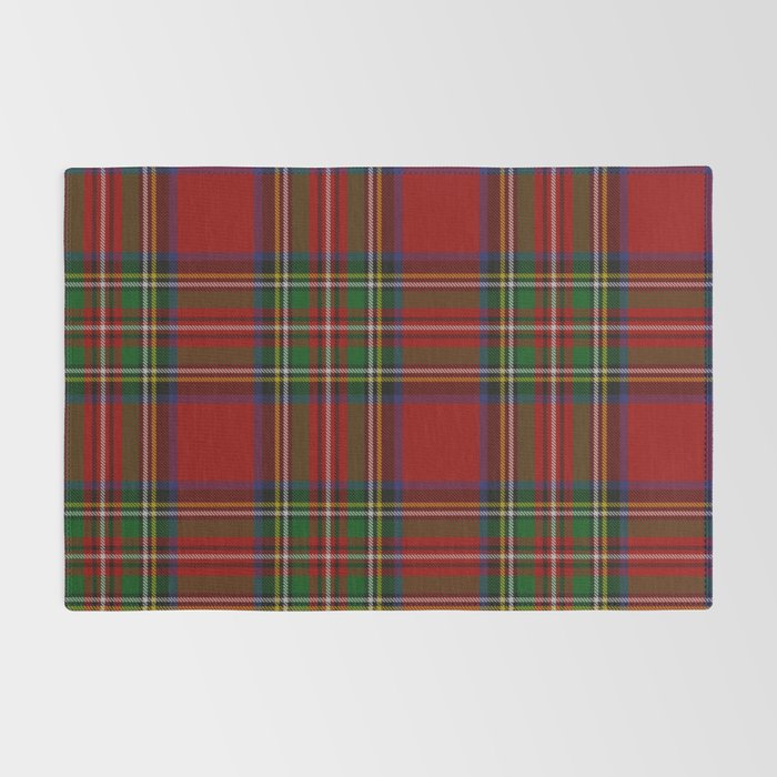 Royal Stewart Tartan Clan Rug Gallery Image 2