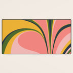 Spring Color Swirl Desk Mat Gallery Image 3