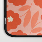 Bold Flower - Red and Peach Laptop Sleeve Gallery Image 3