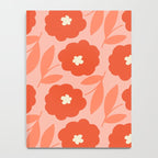 Bold Flower - Red and Peach Notebook Gallery Image 4