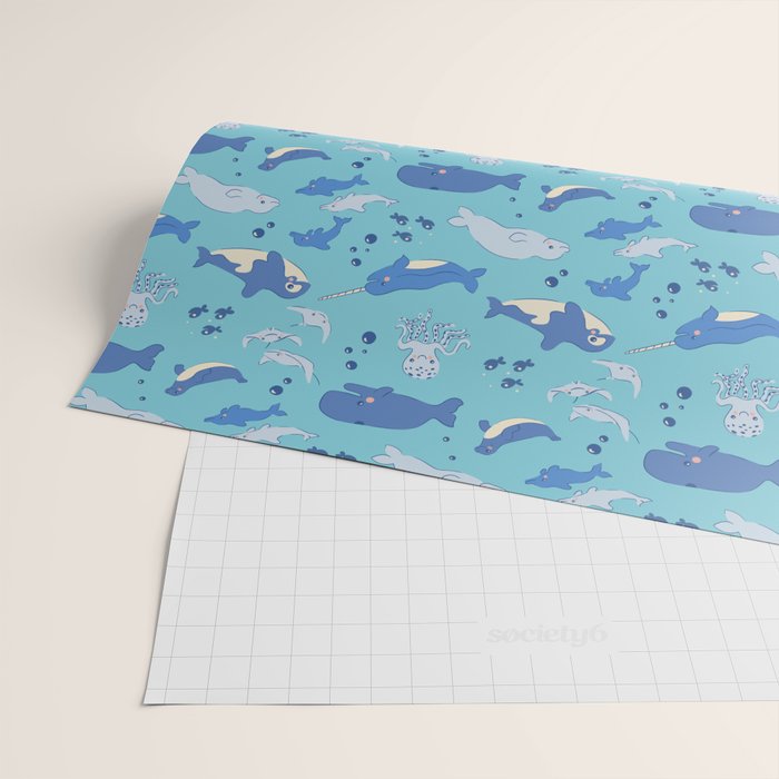 Sweet Sea Life Wrapping Paper Gallery Image 2