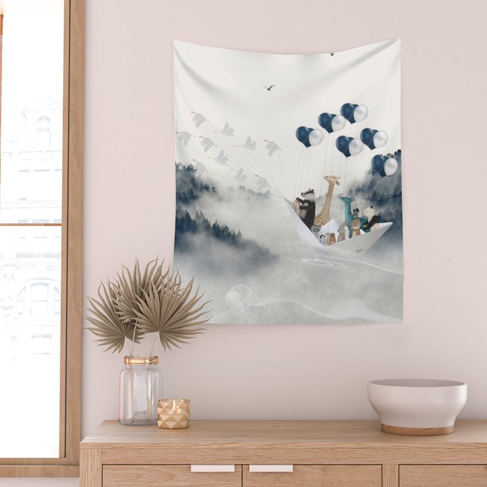 a magical journey Wall Tapestry Gallery Image 2