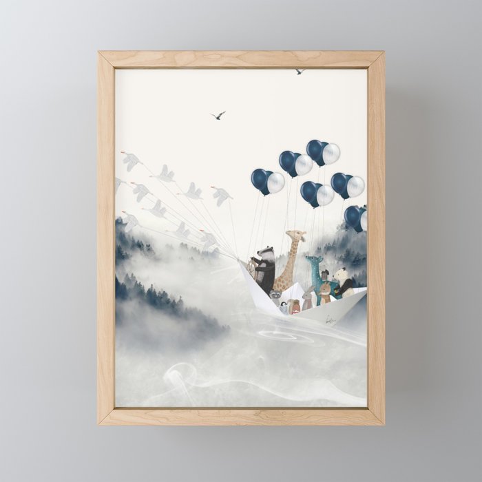a magical journey Mini Art Print Gallery Image 1