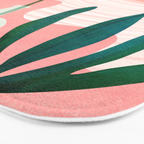 Pink Desert Abstract Landscape Bath Mat Gallery Image 3