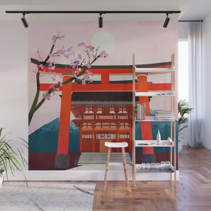 kyoto japan travel Wall Mural Gallery Image 1
