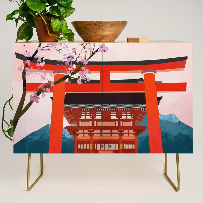 kyoto japan travel Credenza Gallery Image 1