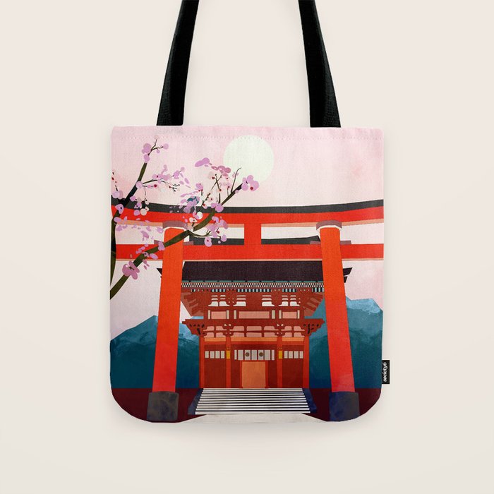 kyoto japan travel Tote Bag Gallery Image 1