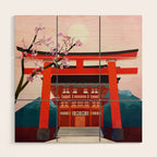 kyoto japan travel Wood Wall Art Gallery Image 1