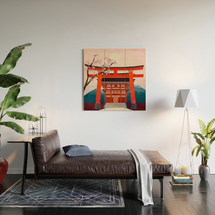 kyoto japan travel Wood Wall Art Gallery Image 2