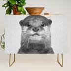 Otter - Black & White Credenza Gallery Image 1