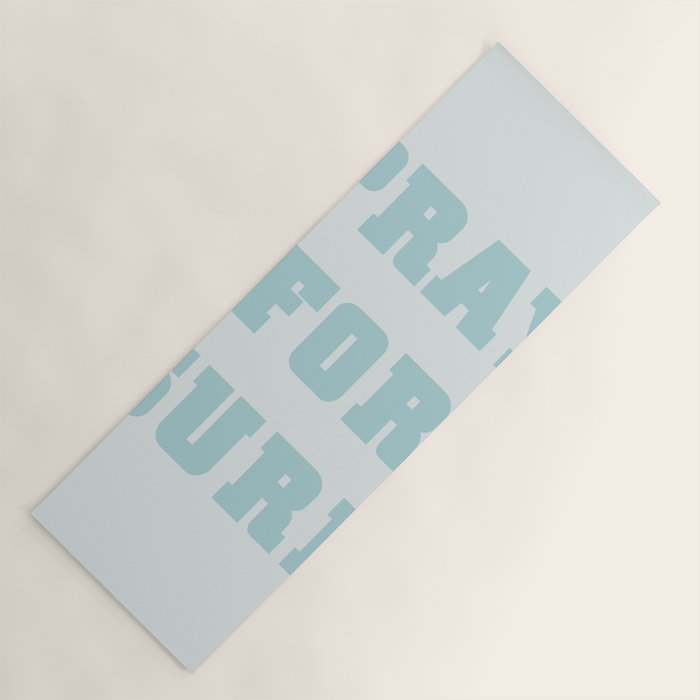 Pray For Surf Yoga Mat Gallery Image 1