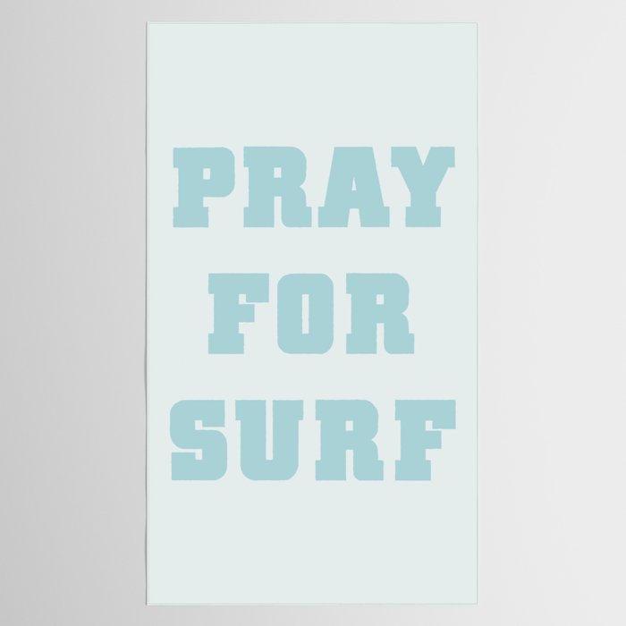 Pray For Surf Tablecloth Gallery Image 2