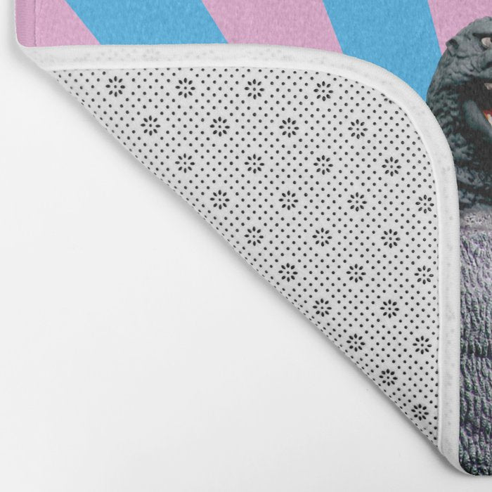 Monster in Town (@#%!) Bath Mat Gallery Image 2
