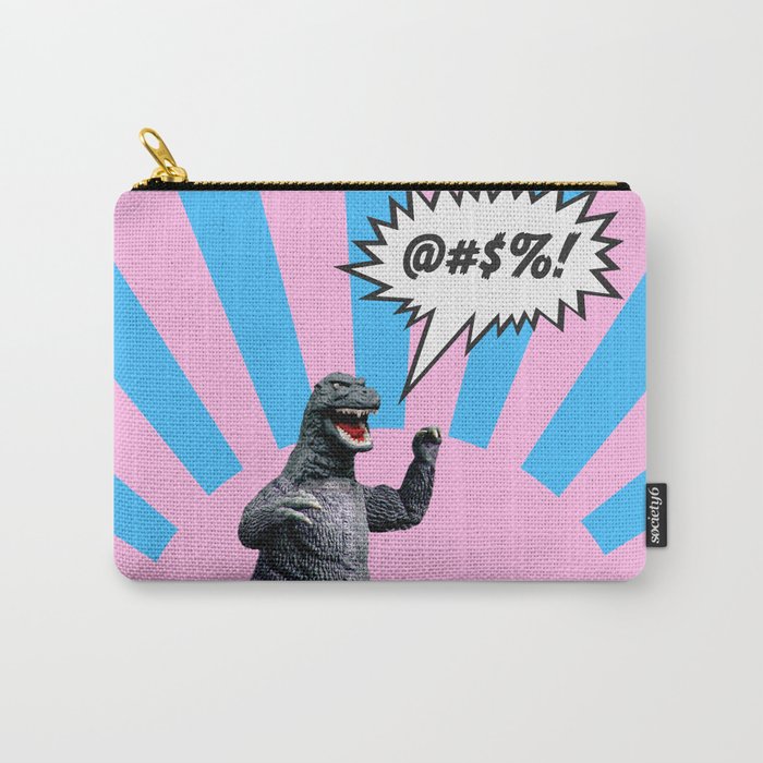Monster in Town (@#%!) Carry All Pouch Gallery Image 1