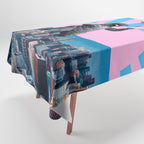 Monster in Town (@#%!) Tablecloth Gallery Image 1