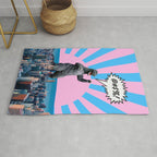 Monster in Town (@#%!) Rug Gallery Image 1