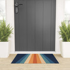 70's Retro Stripes Welcome Mat Gallery Image 3