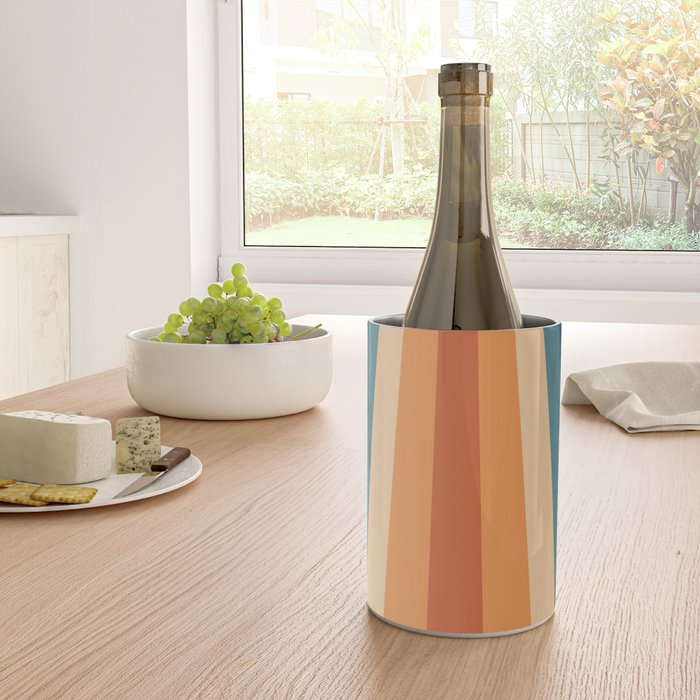 70's Retro Stripes Wine Chiller Gallery Image 4