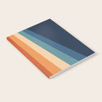 70's Retro Stripes Notebook Gallery Image 2