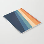 70's Retro Stripes Notebook Gallery Image 3