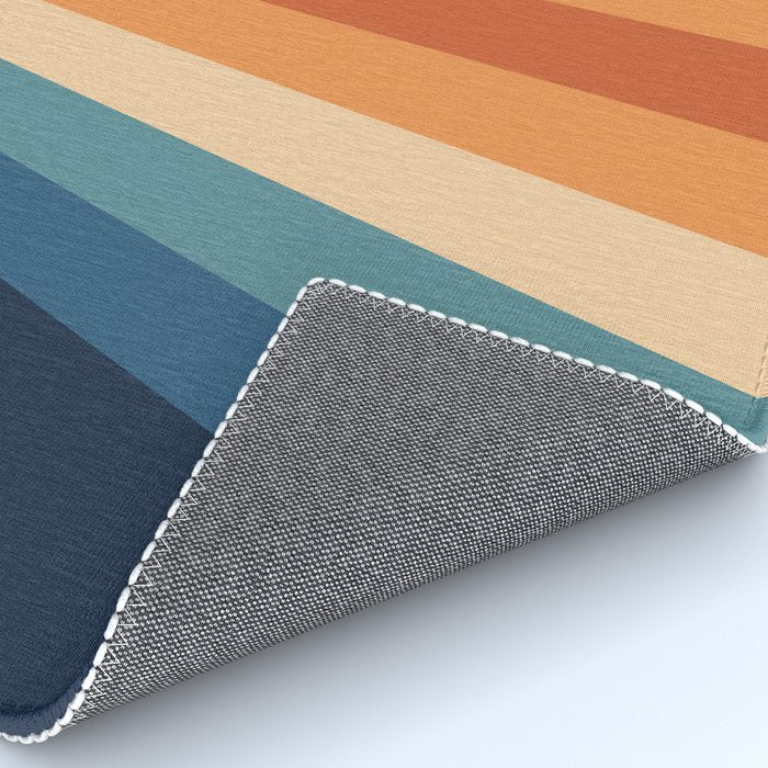 70's Retro Stripes Rug Gallery Image 4