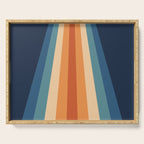 70's Retro Stripes Serving Tray Gallery Image 1