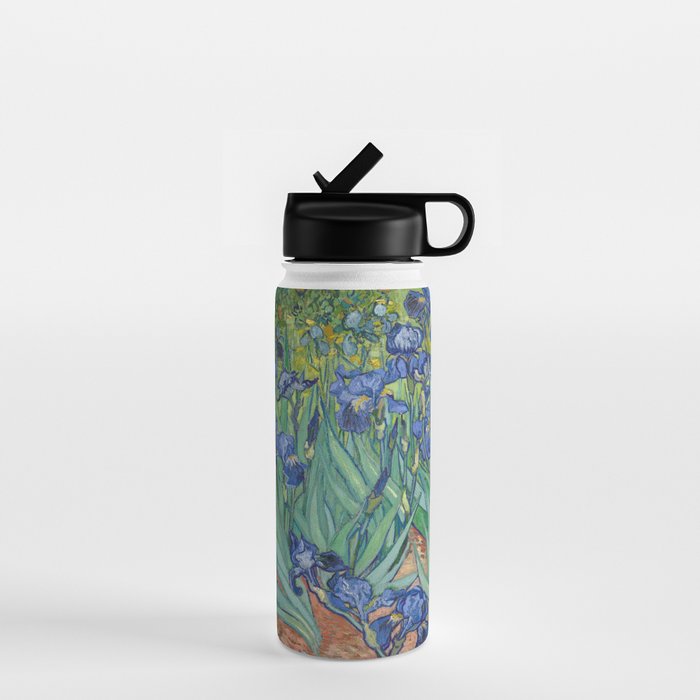 Irises, Vincent Van Gogh Water Bottle Gallery Image 1