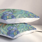 Irises, Vincent Van Gogh Pillow Sham Gallery Image 3