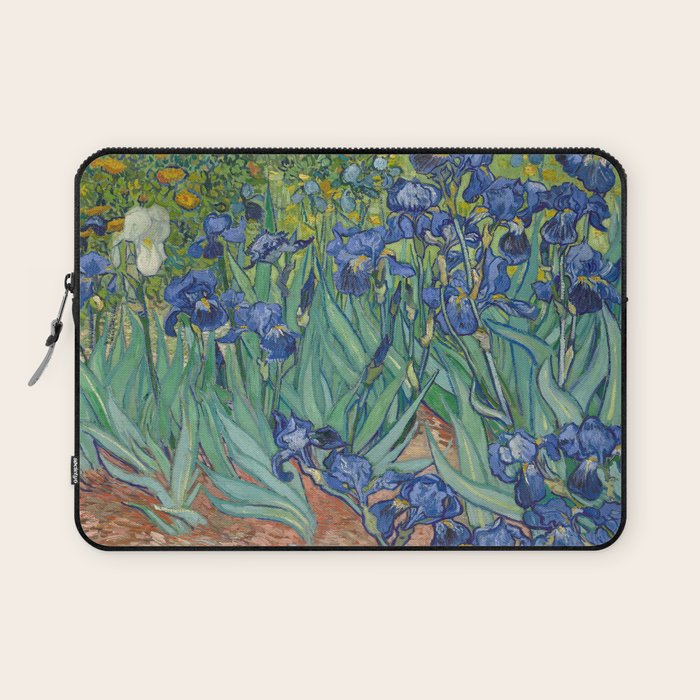 Irises, Vincent Van Gogh Laptop Sleeve Gallery Image 1
