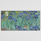 Irises, Vincent Van Gogh Desk Mat Gallery Image 3