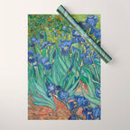 Irises, Vincent Van Gogh Wrapping Paper Gallery Image 1