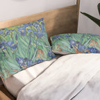Irises, Vincent Van Gogh Pillow Sham Gallery Image 2