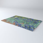 Irises, Vincent Van Gogh Rug Gallery Image 3