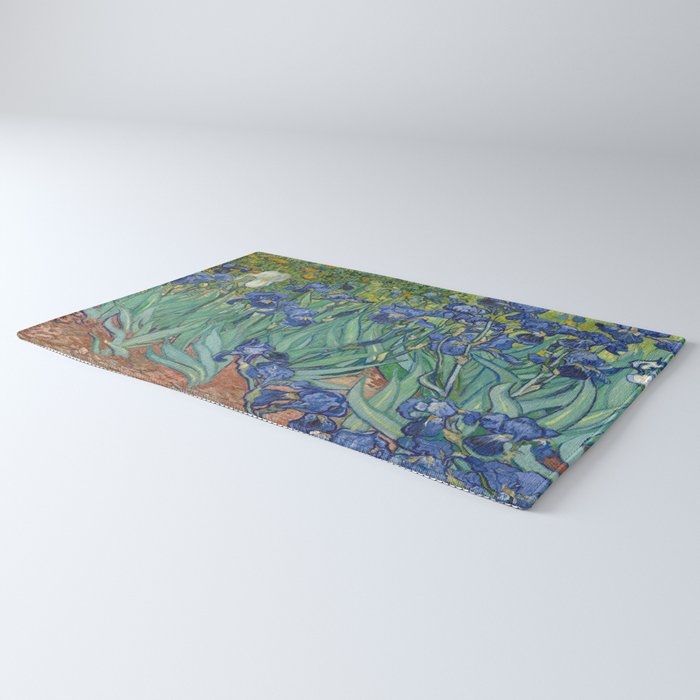 Irises, Vincent Van Gogh Rug Gallery Image 3