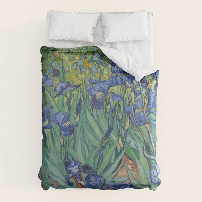 Irises, Vincent Van Gogh Duvet Cover Gallery Image 6