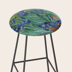 Irises, Vincent Van Gogh Stool Gallery Image 2
