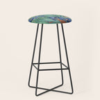 Irises, Vincent Van Gogh Stool Gallery Image 1