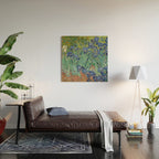 Irises, Vincent Van Gogh Wood Wall Art Gallery Image 2