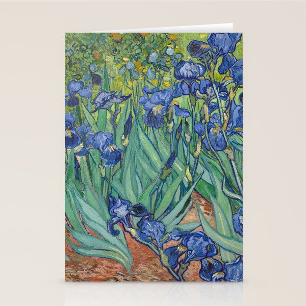 Irises, Vincent Van Gogh Stationery Card Gallery Image 2