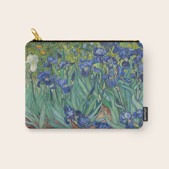 Irises, Vincent Van Gogh Carry All Pouch Gallery Image 1