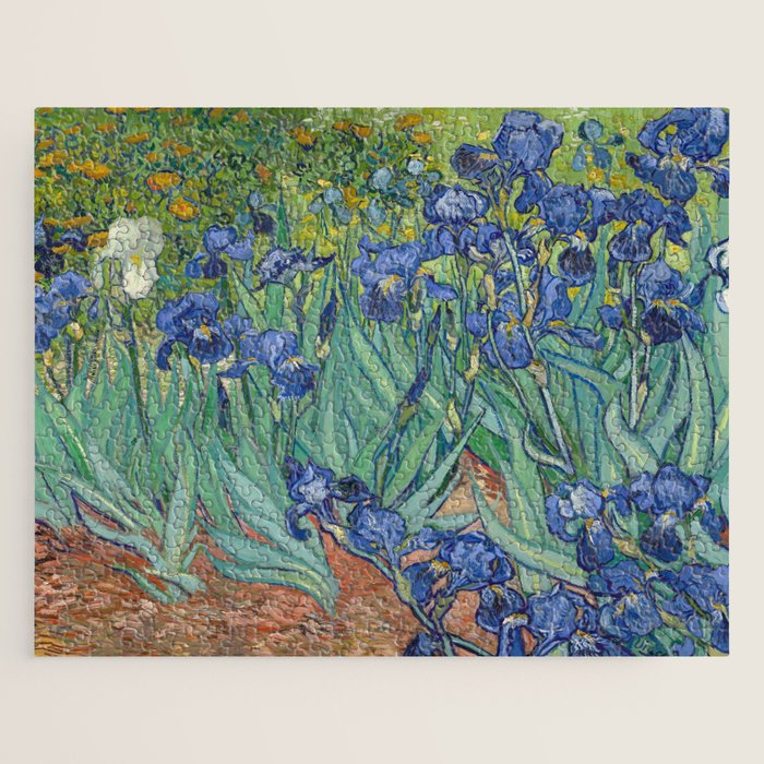 Irises, Vincent Van Gogh Jigsaw Puzzle Gallery Image 1