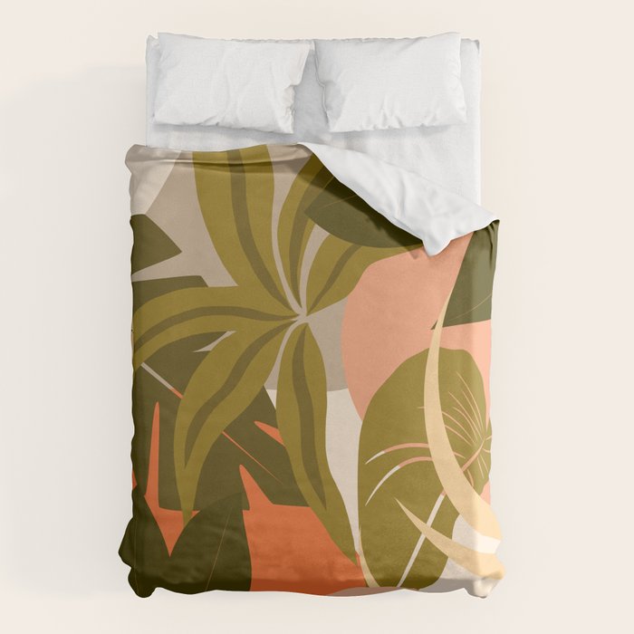 Jungle Abstract 22 Duvet Cover Gallery Image 1
